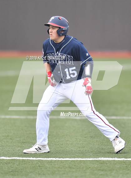 Thumbnail 3 in Grapevine Faith Christian vs Bishop Dunne (McLain/Cowart Invitational) photogallery.