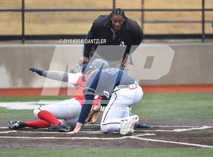 Thumbnail 3 in Grapevine Faith Christian vs Bishop Dunne (McLain/Cowart Invitational) photogallery.