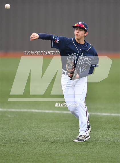 Thumbnail 3 in Grapevine Faith Christian vs Bishop Dunne (McLain/Cowart Invitational) photogallery.