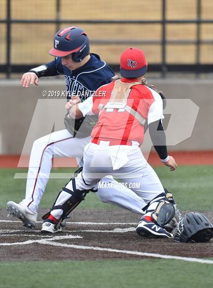 Thumbnail 3 in Grapevine Faith Christian vs Bishop Dunne (McLain/Cowart Invitational) photogallery.
