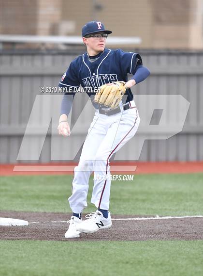 Thumbnail 3 in Grapevine Faith Christian vs Bishop Dunne (McLain/Cowart Invitational) photogallery.