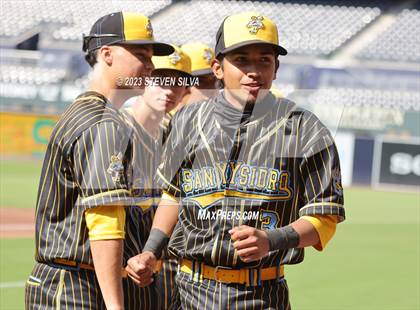 Thumbnail 1 in Mater Dei Catholic vs. San Ysidro @ Petco Park photogallery.
