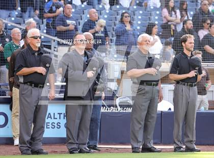 Thumbnail 1 in Mater Dei Catholic vs. San Ysidro @ Petco Park photogallery.