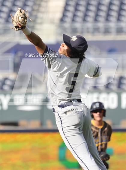 Thumbnail 3 in Mater Dei Catholic vs. San Ysidro @ Petco Park photogallery.