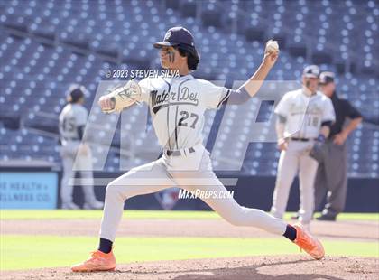Thumbnail 2 in Mater Dei Catholic vs. San Ysidro @ Petco Park photogallery.