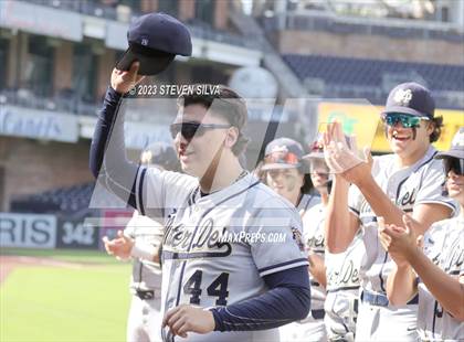 Thumbnail 2 in Mater Dei Catholic vs. San Ysidro @ Petco Park photogallery.