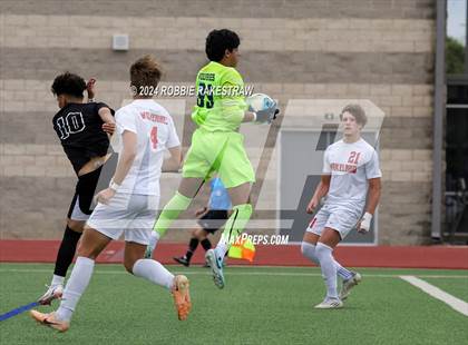 Thumbnail 2 in West Mesquite vs. Wakeland (UIL 5A Regional Final Playoff) photogallery.