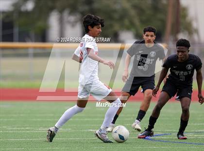 Thumbnail 2 in West Mesquite vs. Wakeland (UIL 5A Regional Final Playoff) photogallery.