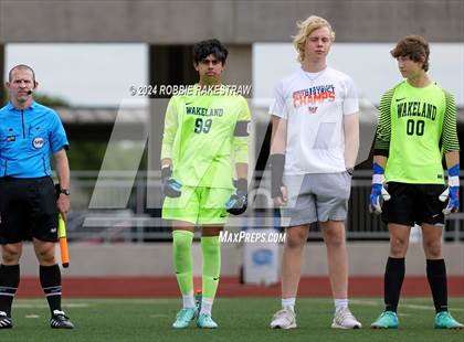 Thumbnail 2 in West Mesquite vs. Wakeland (UIL 5A Regional Final Playoff) photogallery.