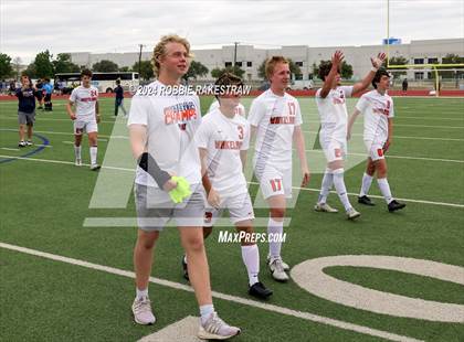 Thumbnail 2 in West Mesquite vs. Wakeland (UIL 5A Regional Final Playoff) photogallery.
