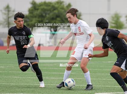 Thumbnail 3 in West Mesquite vs. Wakeland (UIL 5A Regional Final Playoff) photogallery.