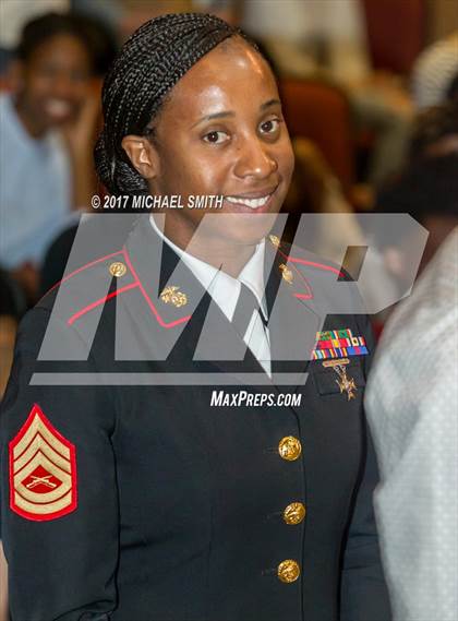Thumbnail 2 in Marines H.S. Male Athlete of the Month -  Elijah Bowens photogallery.
