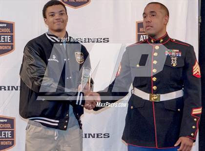 Thumbnail 2 in Marines H.S. Male Athlete of the Month -  Elijah Bowens photogallery.
