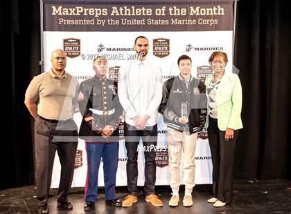 Thumbnail 3 in Marines H.S. Male Athlete of the Month -  Elijah Bowens photogallery.