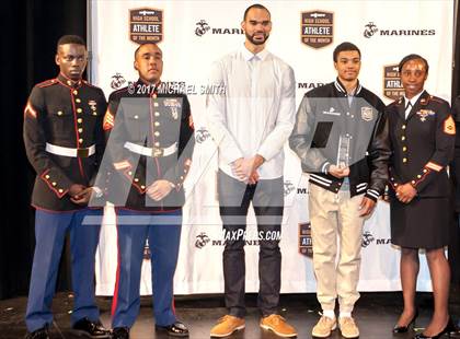 Thumbnail 1 in Marines H.S. Male Athlete of the Month -  Elijah Bowens photogallery.