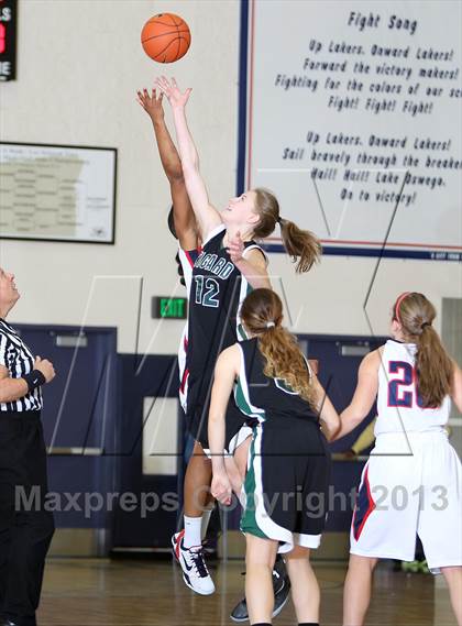 Thumbnail 1 in Westview vs Tigard (Nike Interstate Shootout) photogallery.
