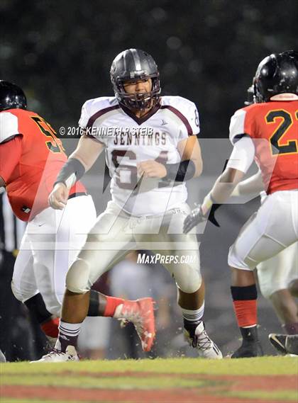 Thumbnail 1 in Jennings @ Brusly (LHSAA Class 3A 2nd Round) photogallery.