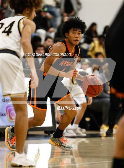 Thumbnail 2 in Kimball @ Lathrop (CIF SJS D3 Playoff) photogallery.