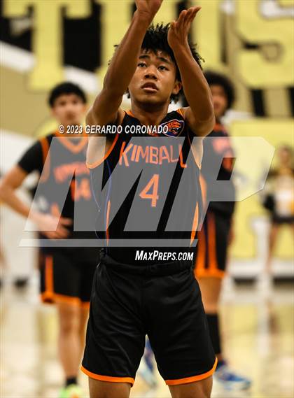 Thumbnail 2 in Kimball @ Lathrop (CIF SJS D3 Playoff) photogallery.
