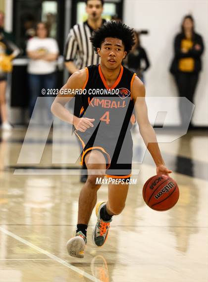 Thumbnail 3 in Kimball @ Lathrop (CIF SJS D3 Playoff) photogallery.