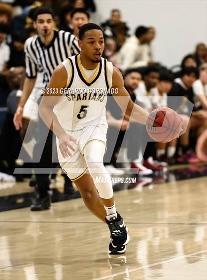 Thumbnail 2 in Kimball @ Lathrop (CIF SJS D3 Playoff) photogallery.