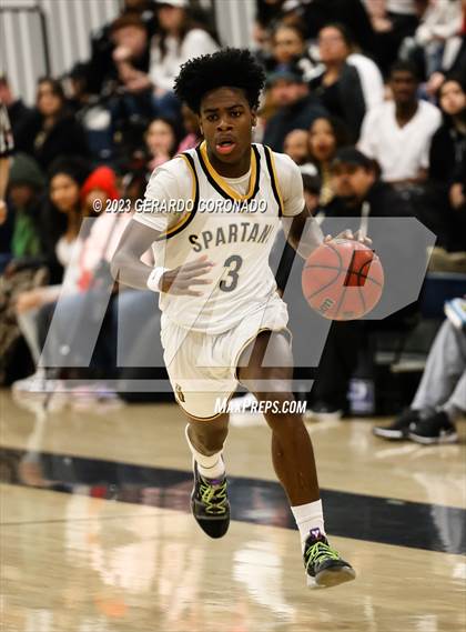 Thumbnail 2 in Kimball @ Lathrop (CIF SJS D3 Playoff) photogallery.