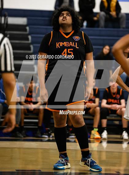 Thumbnail 2 in Kimball @ Lathrop (CIF SJS D3 Playoff) photogallery.