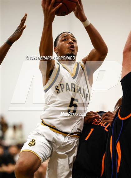 Thumbnail 2 in Kimball @ Lathrop (CIF SJS D3 Playoff) photogallery.