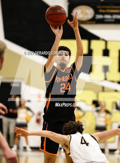 Thumbnail 1 in Kimball @ Lathrop (CIF SJS D3 Playoff) photogallery.