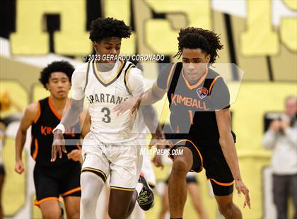 Thumbnail 2 in Kimball @ Lathrop (CIF SJS D3 Playoff) photogallery.