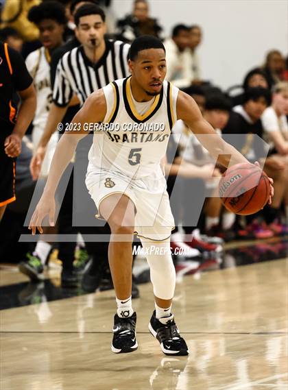 Thumbnail 1 in Kimball @ Lathrop (CIF SJS D3 Playoff) photogallery.