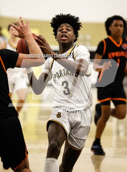 Thumbnail 3 in Kimball @ Lathrop (CIF SJS D3 Playoff) photogallery.
