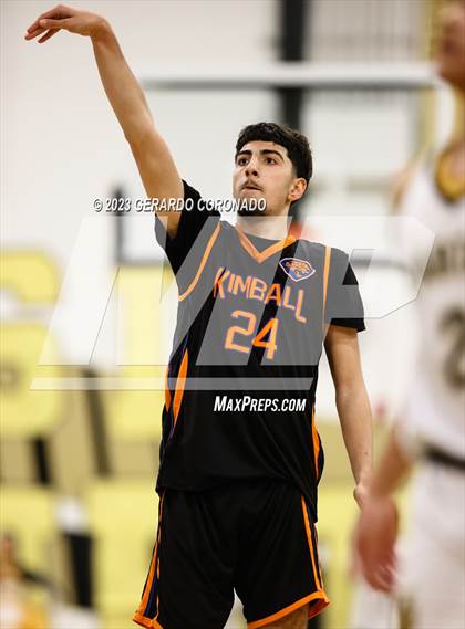 Thumbnail 2 in Kimball @ Lathrop (CIF SJS D3 Playoff) photogallery.