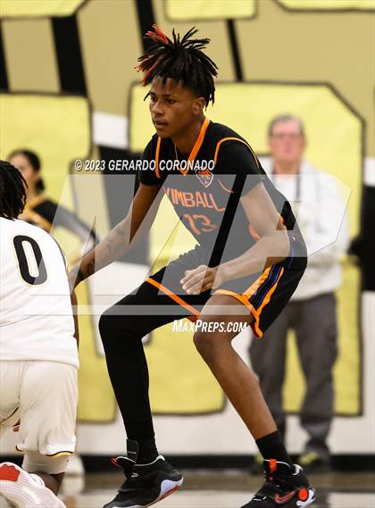 Thumbnail 1 in Kimball @ Lathrop (CIF SJS D3 Playoff) photogallery.