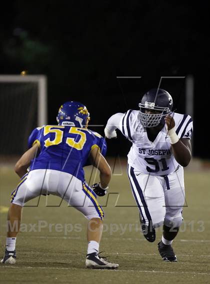 Thumbnail 3 in Kellenberg Memorial vs. St. Joseph-by-the-Sea photogallery.
