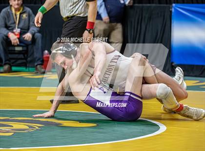Thumbnail 2 in NYSPHSAA Wrestling D2 Consolation Semifinals photogallery.