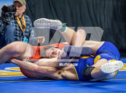 Thumbnail 3 in NYSPHSAA Wrestling D2 Consolation Semifinals photogallery.