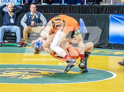 Thumbnail 1 in NYSPHSAA Wrestling D2 Consolation Semifinals photogallery.