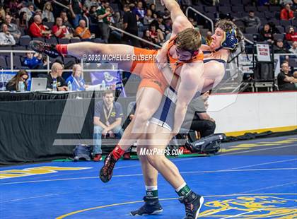 Thumbnail 1 in NYSPHSAA Wrestling D2 Consolation Semifinals photogallery.