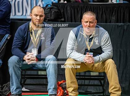 Thumbnail 3 in NYSPHSAA Wrestling D2 Consolation Semifinals photogallery.