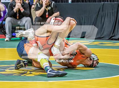 Thumbnail 3 in NYSPHSAA Wrestling D2 Consolation Semifinals photogallery.