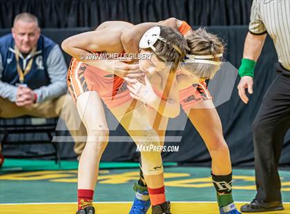 Thumbnail 2 in NYSPHSAA Wrestling D2 Consolation Semifinals photogallery.