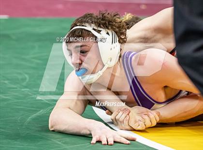 Thumbnail 2 in NYSPHSAA Wrestling D2 Consolation Semifinals photogallery.
