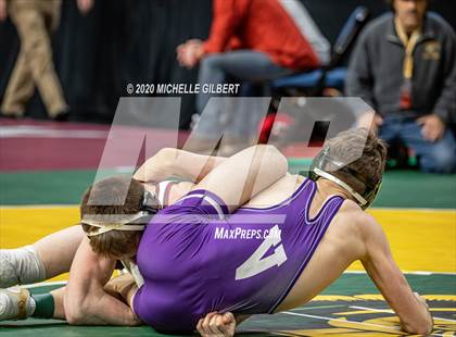 Thumbnail 1 in NYSPHSAA Wrestling D2 Consolation Semifinals photogallery.
