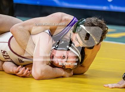 Thumbnail 2 in NYSPHSAA Wrestling D2 Consolation Semifinals photogallery.