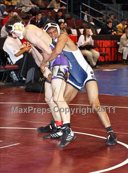 Thumbnail 2 in CIF State Boys Wrestling Championships (Round 2 - 145-285 lbs) photogallery.