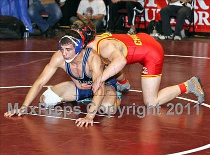 Thumbnail 2 in CIF State Boys Wrestling Championships (Round 2 - 145-285 lbs) photogallery.
