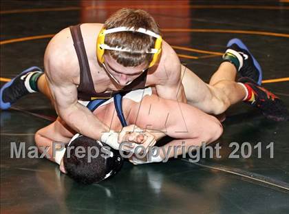 Thumbnail 3 in CIF State Boys Wrestling Championships (Round 2 - 145-285 lbs) photogallery.