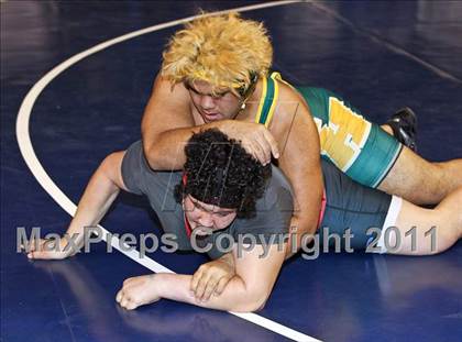 Thumbnail 2 in CIF State Boys Wrestling Championships (Round 2 - 145-285 lbs) photogallery.