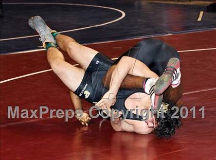 Thumbnail 3 in CIF State Boys Wrestling Championships (Round 2 - 145-285 lbs) photogallery.